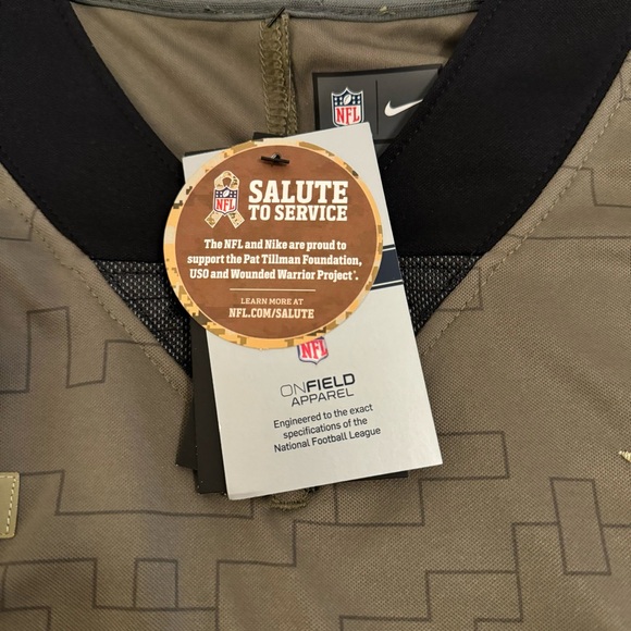 NWT Nike CeeDee Lamb #88 - Dallas Cowboys 2021 Salute To Service Jersey - Large - Picture 12 of 15